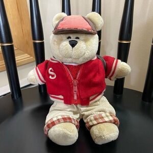 Retired 2004 Starbucks Bearista Bear “Back to School”